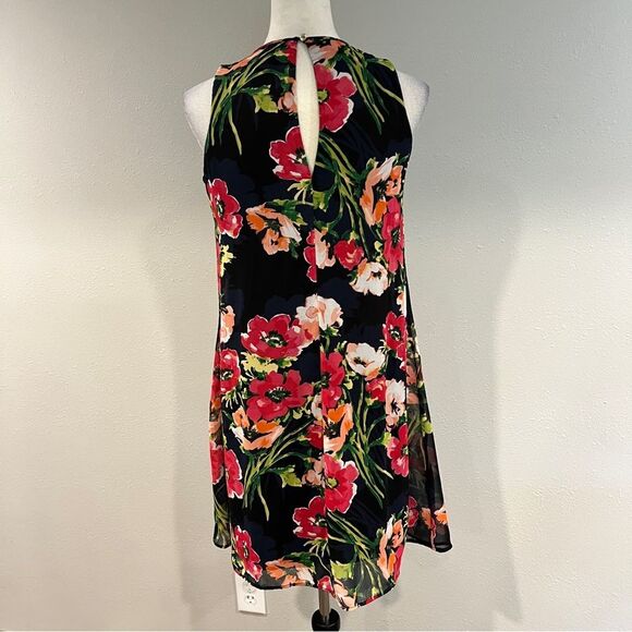 Tommy Hilfiger Floral Sleeveless a-line mini Dress size 4 - Picture 7 of 13